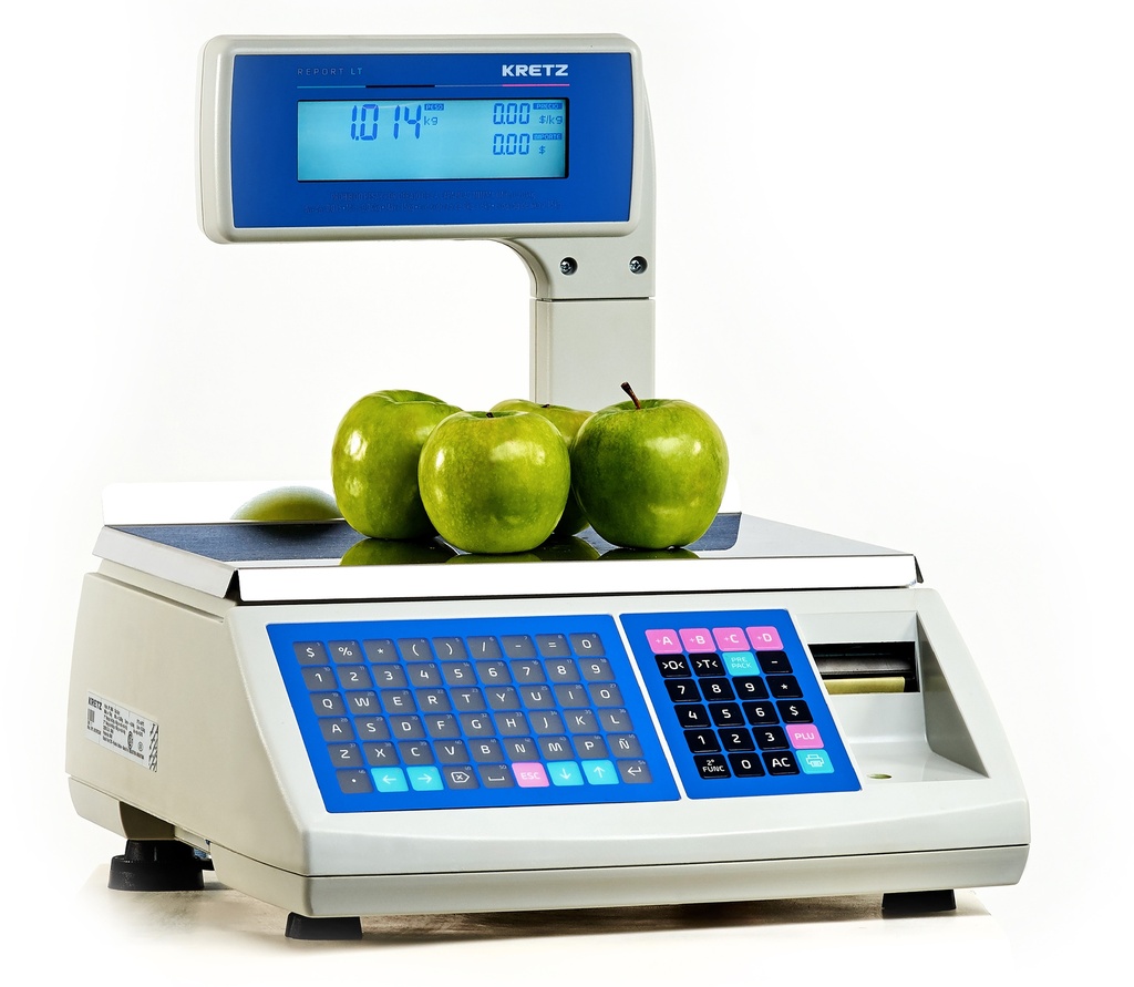 BÁSCULA REPORT LT 30KG VA GRIS