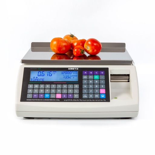 [RPT 30X VB MX] BÁSCULA REPORT NX 30KG VB GRIS