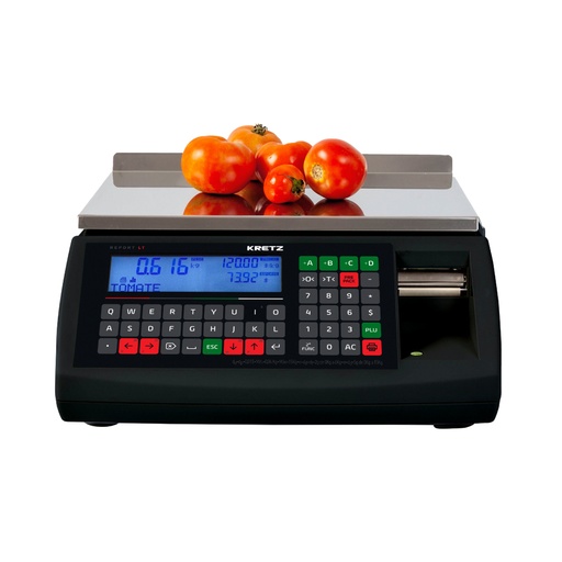 [RPT 30T VB MX NG] BÁSCULA REPORT LT 30KG VB NEGRA